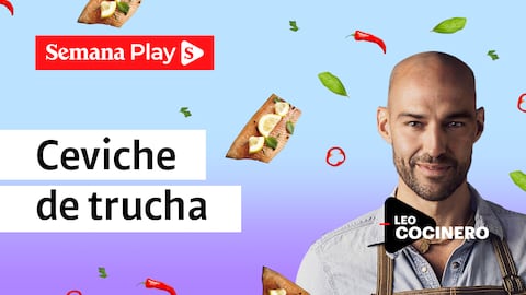 Ceviche de trucha y salsa de pimentón | Leonardo Moran en Cocina Saludable