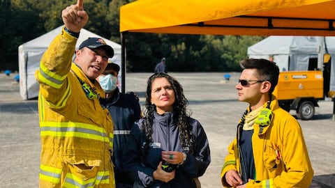 Paula Henao directora de Bomberos de Bogotá