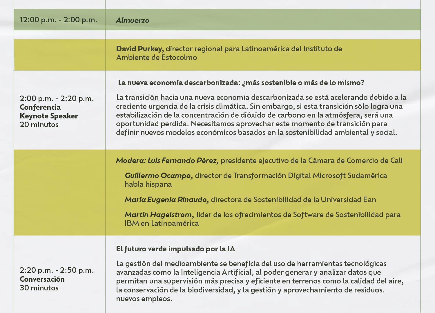 VII Cumbre de Sostenibilidad: la nueva economía climática