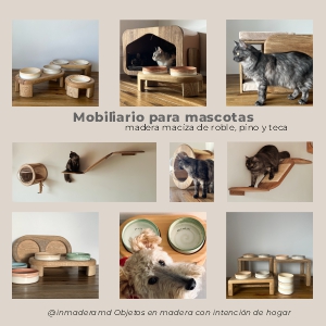 imagen proveedor externo Mobiliario de mascotas en madera