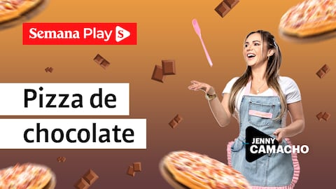 Pizza de chocolate | Jenny Camacho en Postres Saludables