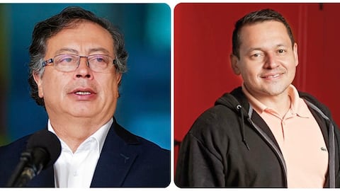 Gustavo Petro y Alejandro Ocampo.