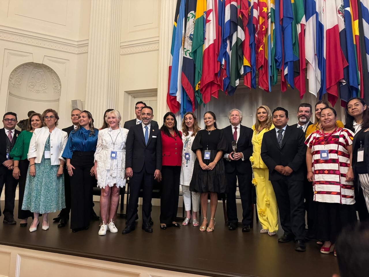 Encuentro en la OEA, alcaldesa de Ibagué