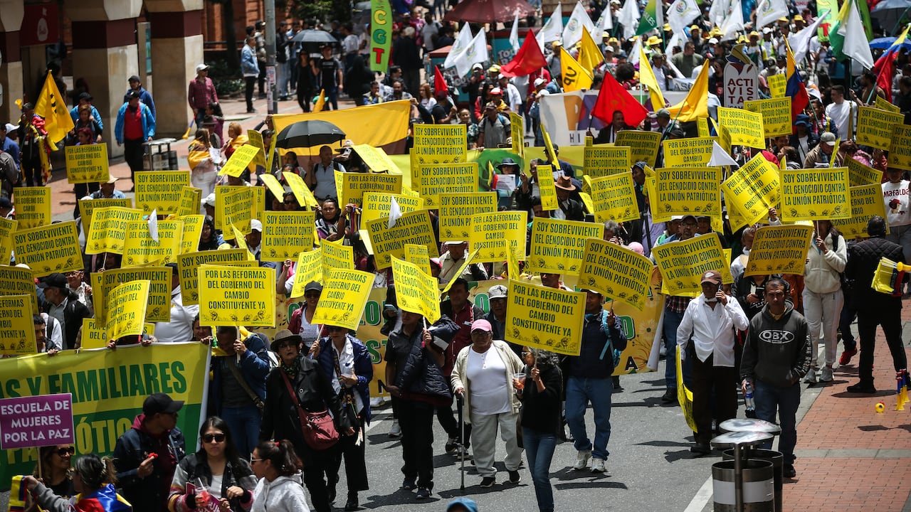 Marcha apoyo al Presidente Gustavo Petro y a las reformas
Abril 9 de 2024