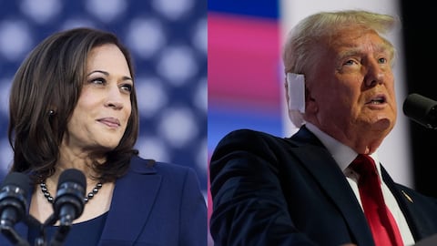 Kamala Harris y Donald Trump