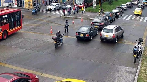 La manifestación ha ocasionado complicaciones en la movilidad de la ciudad.