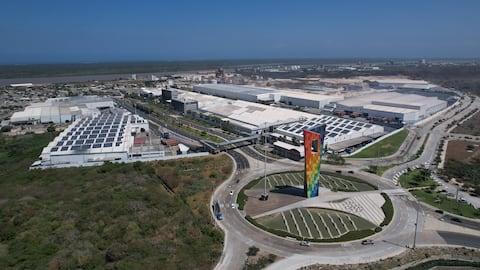 Instalaciones de Tecnoglass en Barranquilla.